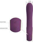 Pretty Love Ethan App Control G-Spot Vibrator - Purple