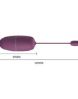 Pretty Love Nymph App Control Vibrating Egg - Purple