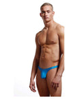 Envy Low Rise Thong Blue S/M Apparel for Men Envy
