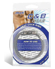 Blue Line Snap Cock Ring Black 8.75