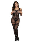 Baci Crotchless Bodystocking Black
