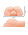 Baile Temptation Bigger Man Anal Masturbator with Vibration - Vanilla