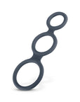 Boners Triple Cock Ring Grey Cock Rings Boners