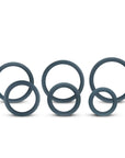 Boners 6-Piece Cock Ring Set Grey Cock Rings Boners