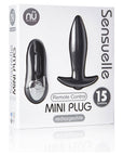 Nu Sensuelle Remote Control Mini Plug Black Default Title Butt Plug Nu Sensuelle