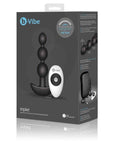 B-Vibe Triplet Anal Beads Black