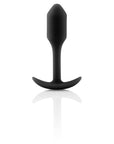 B-Vibe Snug Plug 1 Black Butt Plug B-Vibe