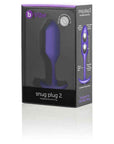 B-Vibe Snug Plug 2 Purple