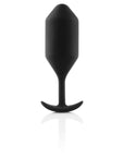 B-Vibe Snug Plug 4 Black Butt Plug B-Vibe