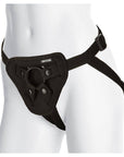 Doc Johnson Vac U Lock Platinum Luxe Harness With Plug Black Strap-Ons Vac-U-Lock