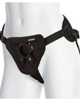 Doc Johnson Vac U Lock Platinum Supreme Harness With Plug Black Strap-Ons Vac-U-Lock