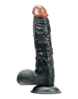 Nanma Hoodlum Realistic Black 8.5In Dildos & Dongs Nanma