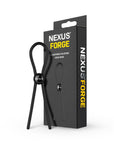 Nexus Forge Single Adjustable Lasso Silicone Cock Ring Black Default Title Cock Rings Nexus