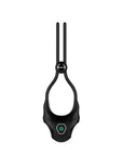 Nexus FORGE Vibrating Adjustable Lasso Silicone Cock Ring - Black