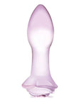 Glas 5Inch Rosebud Glass Butt Plug Glass Glas
