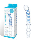 Glas 10Inch Twister Dual Ended Dildo Default Title Glass Glas