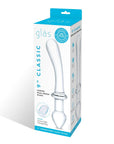 Glas 9Inch Classic Curved Dual Ended Dildo Default Title Glass Glas