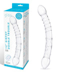 Glas 12Inch Girthy Double Trouble Glass Dildo Default Title Glass Glas