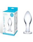 Glas 4Inch Butt Plug Clear Default Title Glass Glas