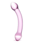 Glas 7.25Inch Double Trouble Dildo Purple Glass Glas