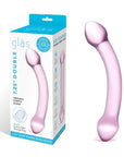 Glas 7.25Inch Double Trouble Dildo Purple Default Title Glass Glas