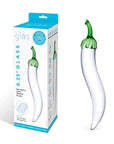 Glas 8.25Inch Naturals Chili Pepper Dildo Clear Default Title Glass Glas