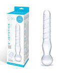 Glas 8Inch Joystick Dildo Clear Default Title Glass Glas
