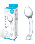 Glas 8Inch Pure Indulgence Anal Slider Clear Default Title Glass Glas