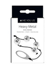 Me You Us Heavy Metal Anal Beads Silver Default Title Anal Balls & Beads Me You Us