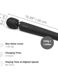 Le Wand Le Wand Rechargeable Massager Black Wands Le Wand