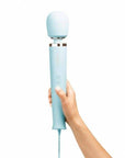 Le Wand Powerful Plug In Vibrating Massager Light Blue Wands Le Wand