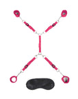 Lux Fetish 7 Piece Bed Spreader Playful Restraint System Restraints Lux Fetish