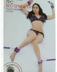 Lux Fetish Bed Spreader Purple Default Title Restraints Lux Fetish