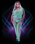 Lapdance Glow In The Dark Bodystocking 1 Q Default Title Bodystockings Lapdance