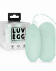 Luv Egg Vibrating Egg Green Default Title Stimulators Luv Egg