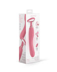 Le Wand Lick Double Ended Vibrator With Tongue Stimulator - Pink