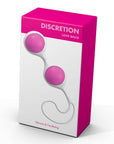 Minx Discretion Love Balls White Pink Stimulators Minx