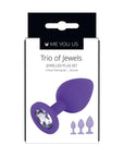 Me You Us Trio Of Jewels Purple Default Title Butt Plug Me You Us