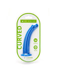 Me You Us 6" Blue Curved Silicone Dildo" Default Title Dildos & Dongs Me You Us