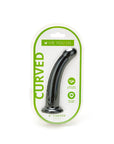 Me You Us 6 Black Curved Silicone Dildo" - Adult Outlet