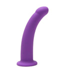 Me You Us 7" Purple Curved Silicone Dildo" Dildos & Dongs Me You Us
