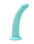 Me You Us 7" Aqua Curved Silicone Dildo" Dildos & Dongs Me You Us