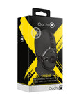 Ouch! Xtreme Head Harness With Breathable Ball Gag And Nose Hooks Black Default Title Gags OUCH XTREME