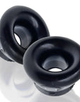 Oxballs Clone Duo 2-Pack Ballstretcher Black / Black Cock & Ball Oxballs