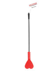 Fetish Fantasy Series Silicone Heart Flapper - Red/Black Crops Floggers & Paddles Fetish Fantasy Series
