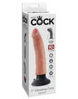 King Cock 7Inch Vibrating Cock - Light Default Title Dildos & Dongs King Cock