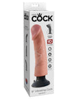 King Cock 9Inch Vibrating Cock - Light Default Title Dildos & Dongs King Cock