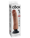 King Cock 9Inch Vibrating Cock - Tan Default Title Dildos & Dongs King Cock