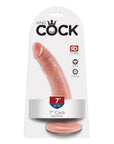 King Cock 7Inch Cock - Light Default Title Dildos & Dongs King Cock