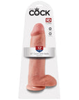 King Cock 12Inch Cock With Balls - Light Default Title Dildos & Dongs King Cock